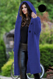 Long Hooded Cardigan Sweater Coats