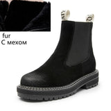 Chelsea Ankle Boots Genuine Leather