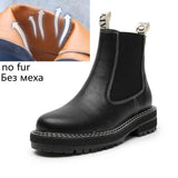 Chelsea Ankle Boots Genuine Leather