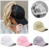 Ponytail Messy Bun Baseball Caps