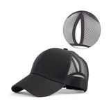 Ponytail Messy Bun Baseball Caps