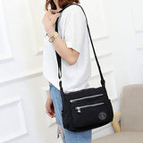 Crossbody Messenger Bags with Zipper Pockets