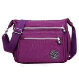 Crossbody Messenger Bags with Zipper Pockets