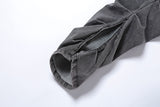 Side Split Skinny Jeans