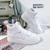 White High Top Sneakers