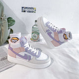 White High Top Sneakers