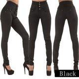 High Waist Slim Skinny Jeans