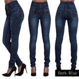 High Waist Slim Skinny Jeans