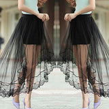 Sexy High Waist Lace Skirt