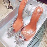 Elegant Rhinestones High Heel Pumps
