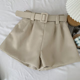 PU Leather Shorts