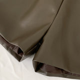 PU Leather Shorts