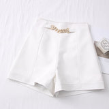 PU Leather Shorts