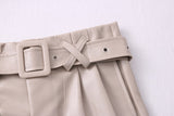 PU Leather Shorts