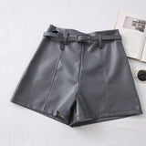 PU Leather Shorts